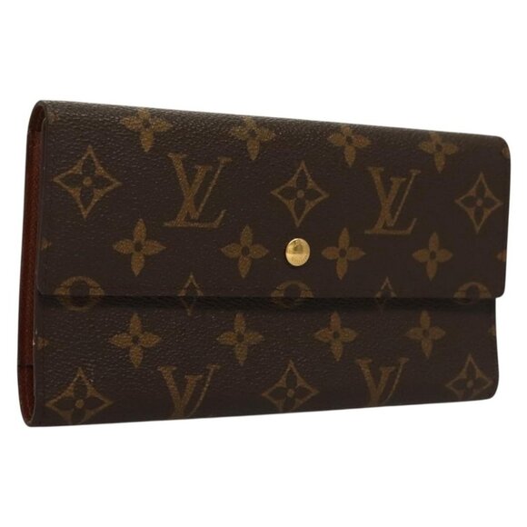 LOUIS VUITTON Monogram Portefeuille International Wallet Auth - Picture 1 of 16